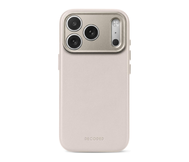 Decoded Leather Backcover do iPhone 18 Pro Max MagSafe (taupe) - 1586677 - zdjęcie